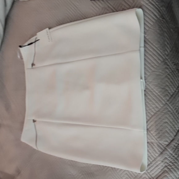 White Calvin Klein Skirt, Size 14 - Picture 1 of 3